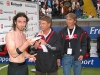 Spieler des Tages, links. Der Autor des Berichts, rechts. Andr� Rhote, hr, mitte. [Foto. (c) blog-g.de]