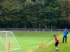 Chris, fast allein.