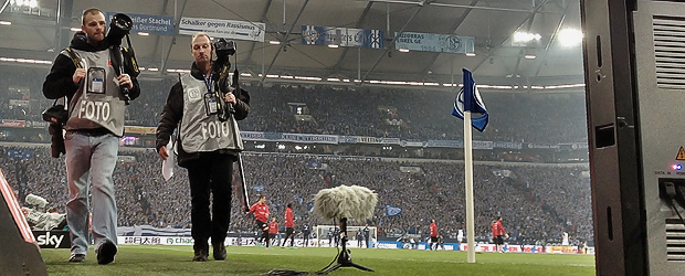 Auf Schalke. Foto: Stefan Krieger.