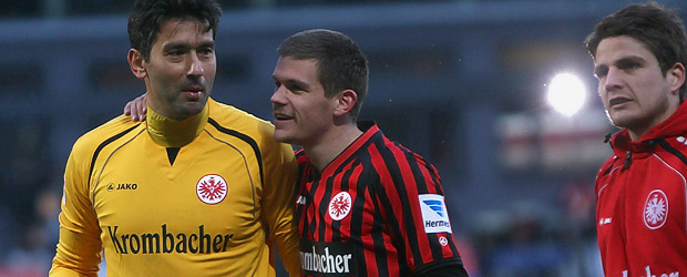 Die Eintracht freut sich. Foto: Stefan Krieger.