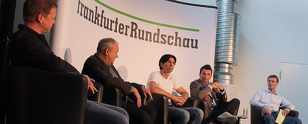 Ingo Durstewitz, Harald Stenger, Bruno Hübner, Christian Heidel, Jan Christian Müller (vlnr.). Foto: Stefan Krieger.