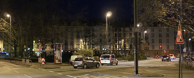 Baseler Platz, 05:30 Uhr. Foto: Stefan Krieger