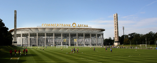 Ein Stadion. Foto: Stefan Krieger.