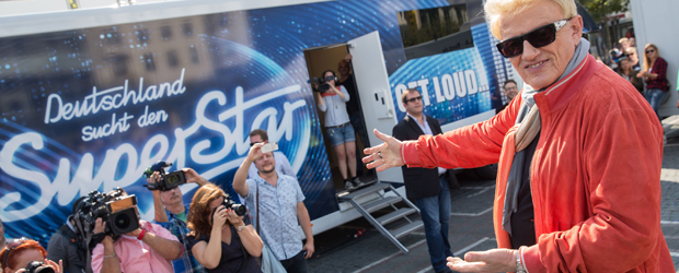 Heino als Juror bei DSDS. Foto: dpa