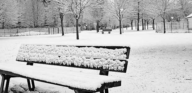 ... wie Schnee, das ist die SGE. Foto: Stefan Krieger.