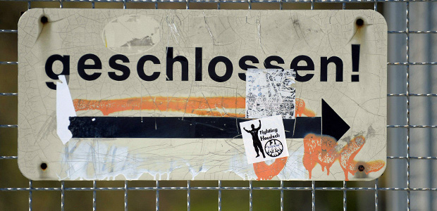 Geschlossene Gesellschaft. Foto: Andreas Arnold.