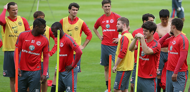 Die Spieler fiebern dem Derby entgegen. Foto: Stefan Krieger.