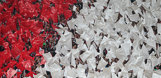 Symbolbild globale Fußball-Familie.  Foto: Stefan Krieger.