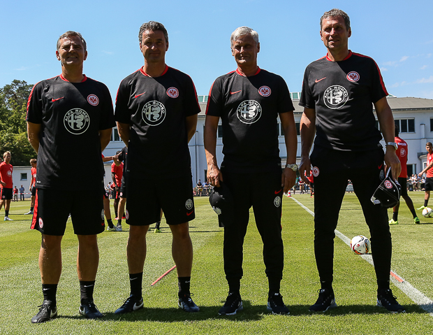 Die Trainer. Foto: Stefan Krieger.