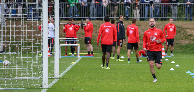 Marc Stendera trainiert für England. Foto: Stefan Krieger.