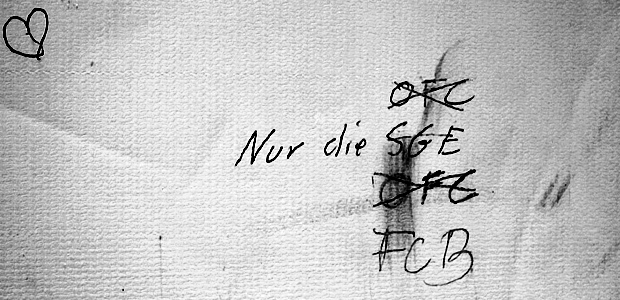 Graffito im FR-Aufzug. Foto: Stefan Krieger.