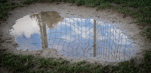 Fußballpause. Foto: Stefan Krieger.