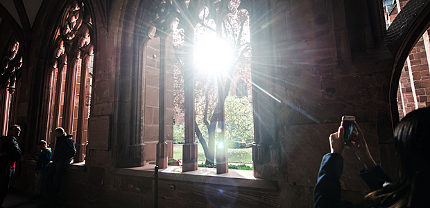 Siehst Du dieses Licht im Mainzer Dom?