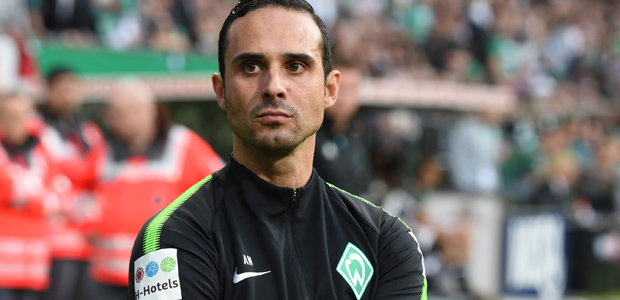 Alexander Nouri - ehemaliger Trainer von Werder. Foto: dpa.