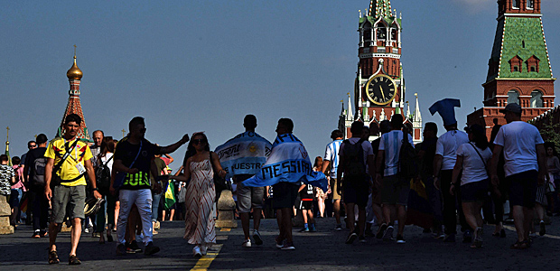 Symbolbild: Moskau. Foto: AFP