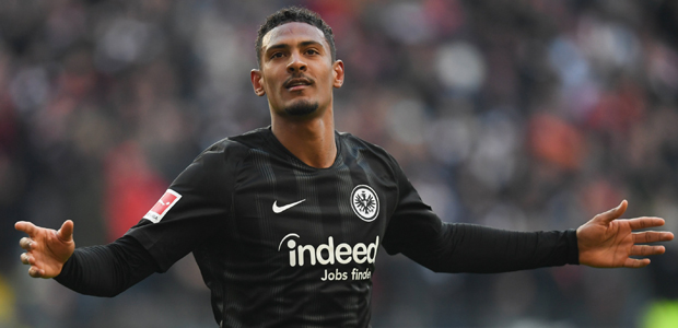 Sebastien Haller vor dem Wechsel in die PL. Foto: dpa.